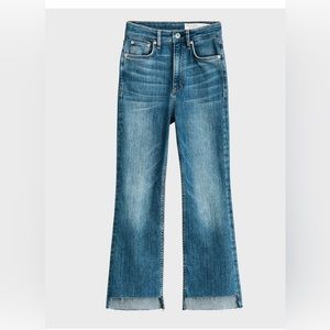New with tags Rag & Bone Casey high rise ankle flared jeans